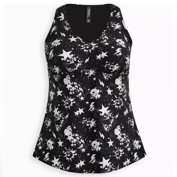 Torrid Wireless Racerback Tankini Top - Picture 5 of 7